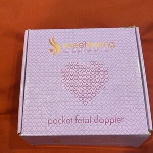 SweetieSong Pocket Fetal Doppler - Pink